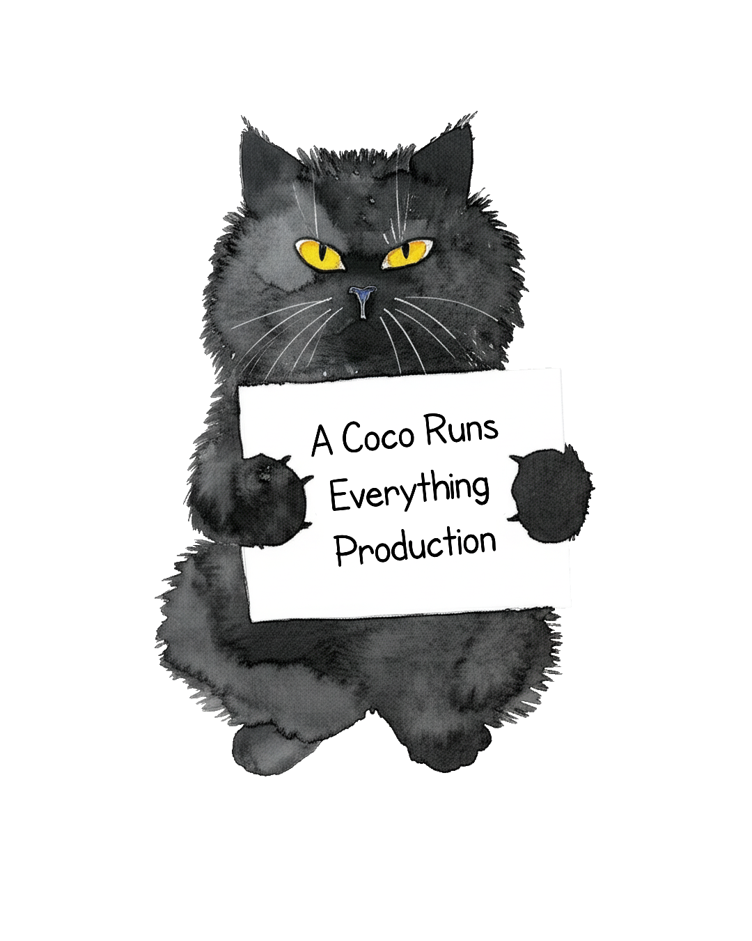 A Coco Runs Everything Production Logo